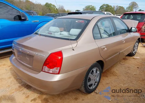 2006 Hyundai Elantra Gls/Limited из США, поврежденный, VIN KMHDN46D96U376052